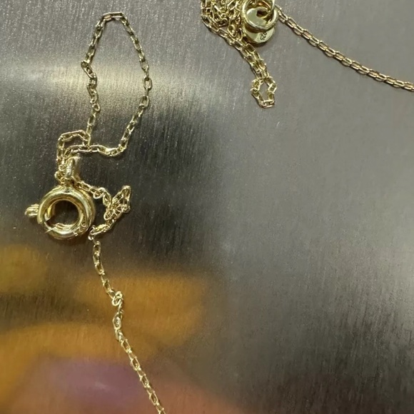 🚫Pre Owned 🚫0Michael Kors Silver Plated 925 🌹 Pendant Necklace - Picture 4 of 4